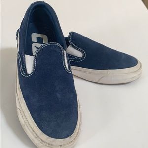 Denim converse slip on’s size 5 1/2 women’s